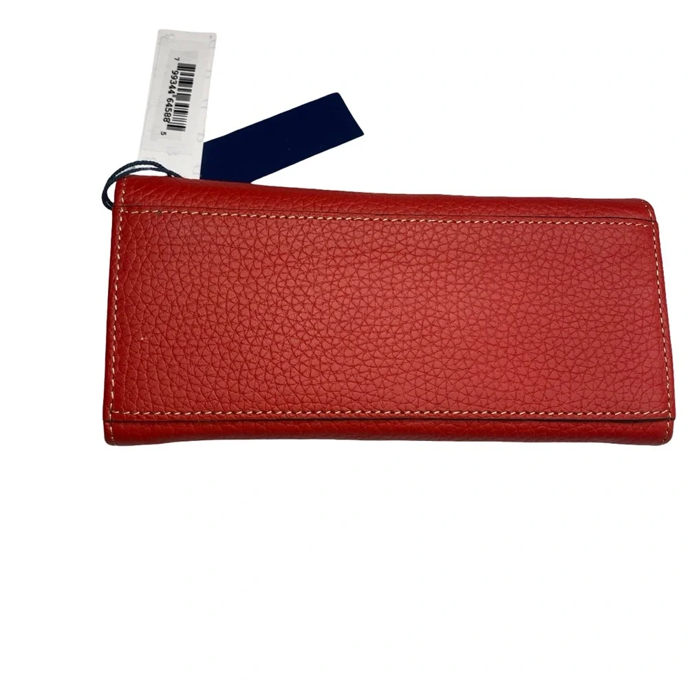 Dooney & Bourke Red Textured Wallet